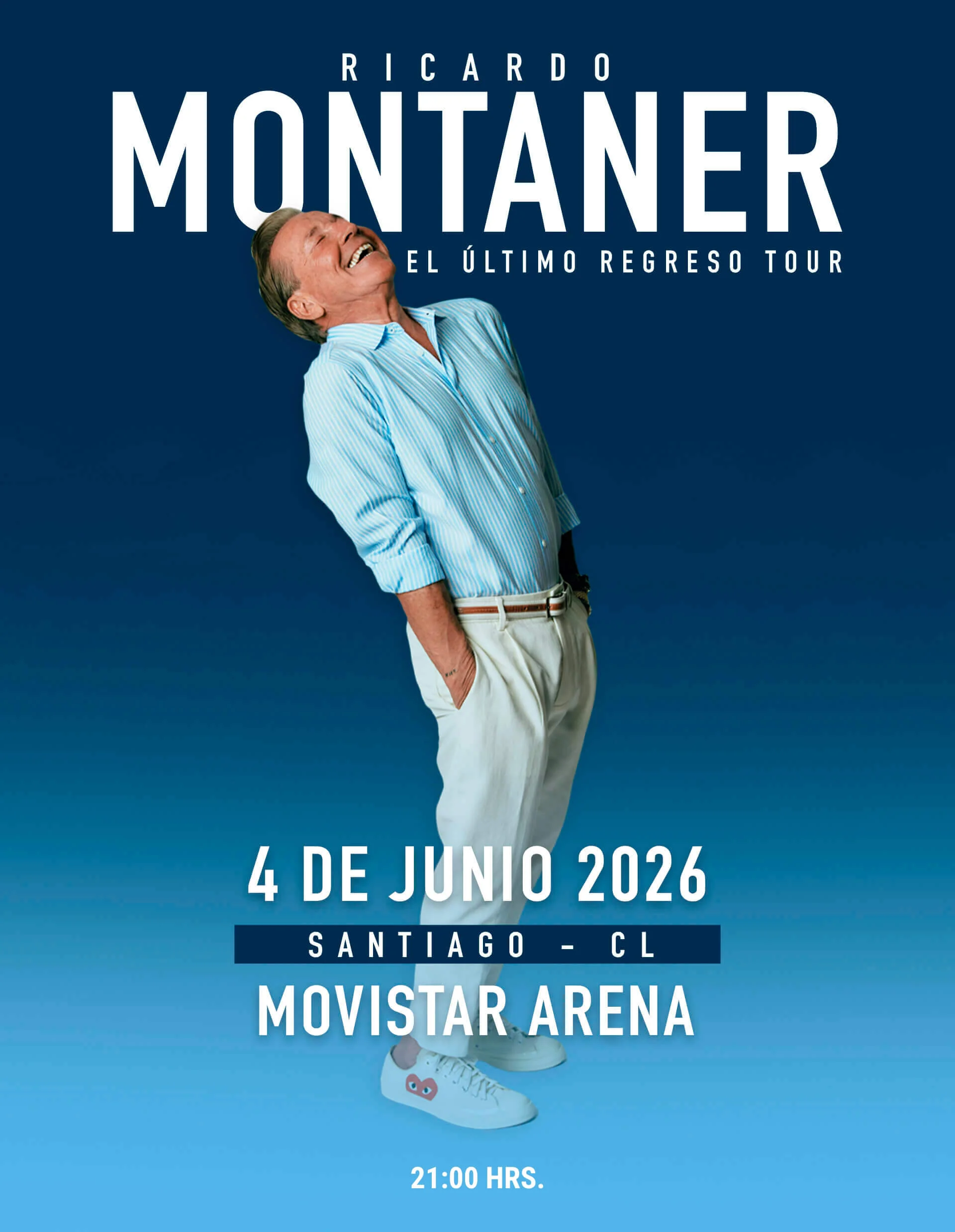 Ricardo Montaner en Movistar Arena, Santiago